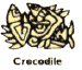 aztec crocodile
