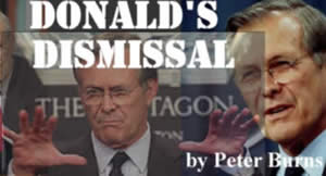 Rumsfeld dismissal